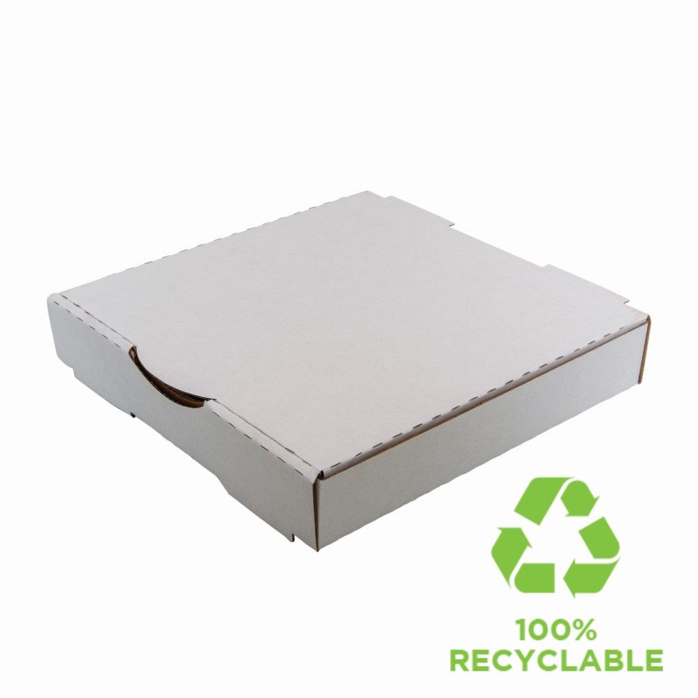 Pizza Box 9in White 
